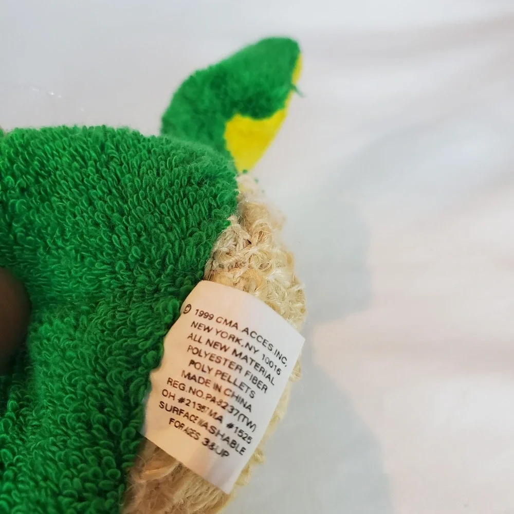 Rub a dub club Stuffed Frog Plush wash cloth bath‎